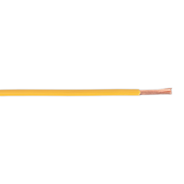 Sealey AC2830YE Thin Wall Automotive Cable Single 2mm² 28/0.30mm 50m - Yellow