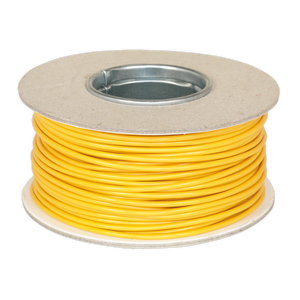 Sealey AC2830YE Thin Wall Automotive Cable Single 2mm² 28/0.30mm 50m - Yellow - additional view 2
