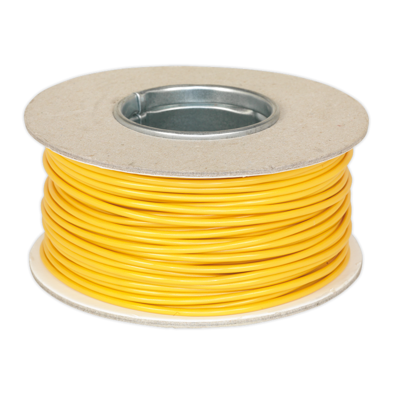 Sealey AC2830YE Thin Wall Automotive Cable Single 2mm² 28/0.30mm 50m - Yellow - additional view 2
