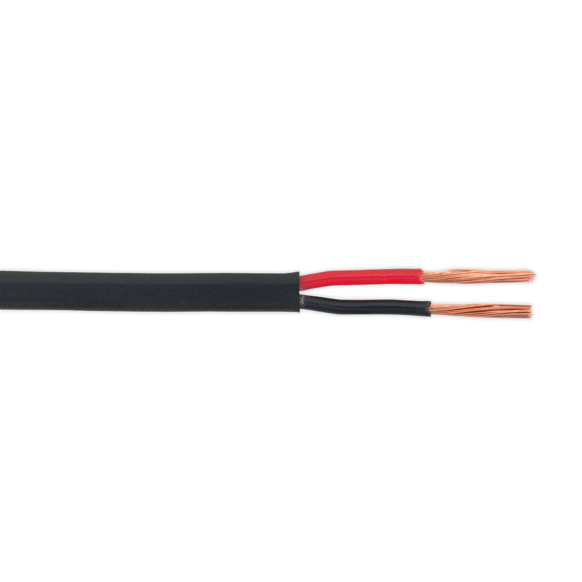 Sealey AC3220TWTN Thin Wall Flat Automotive Cable Twin 2 x 1mm² 32/0.20mm 30m - Black