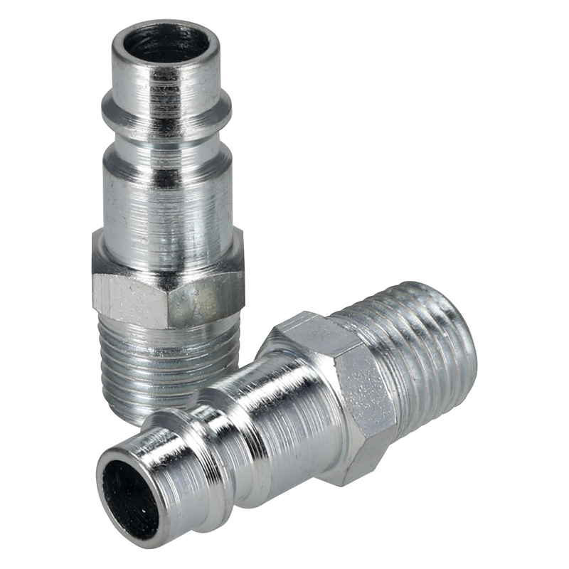 Sealey AC34 PCL Screwed Adaptor Male 1/4"BSPT - Pack of 2 - additional view 7