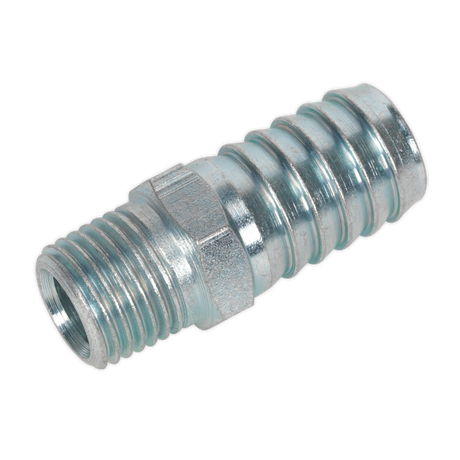 Sealey AC40 PCL Screwed Tailpiece Male 1/4"BSPT - 1/2" Hose - Pack of 5