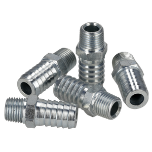 Sealey AC40 PCL Screwed Tailpiece Male 1/4"BSPT - 1/2" Hose - Pack of 5 - additional view 3