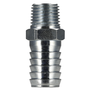 Sealey AC40 PCL Screwed Tailpiece Male 1/4"BSPT - 1/2" Hose - Pack of 5 - additional view 4