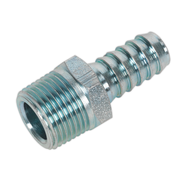 Sealey AC41 PCL Screwed Tailpiece Male 3/8"BSPT - 3/8" Hose - Pack of 5