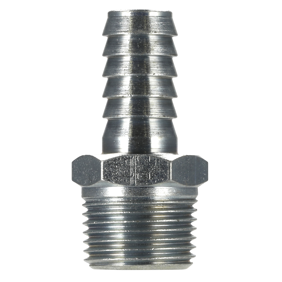 Sealey AC41 PCL Screwed Tailpiece Male 3/8"BSPT - 3/8" Hose - Pack of 5 - additional view 2