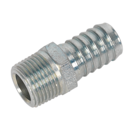 Sealey AC42 PCL Screwed Tailpiece Male 3/8"BSPT - 1/2" Hose - Pack of 5