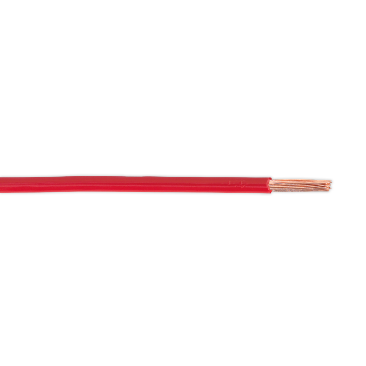 Sealey AC4430RE Automotive Cable Thin Wall Single 3mm² 44/0.30mm 30m - Red
