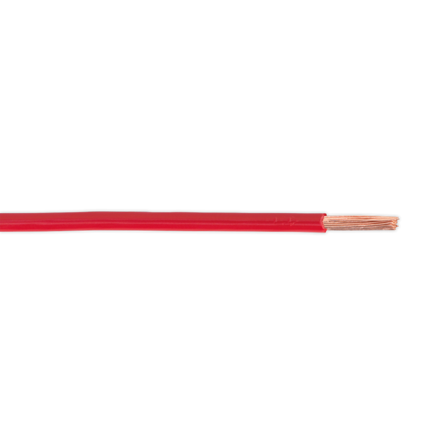 Sealey AC4430RE Automotive Cable Thin Wall Single 3mm² 44/0.30mm 30m - Red