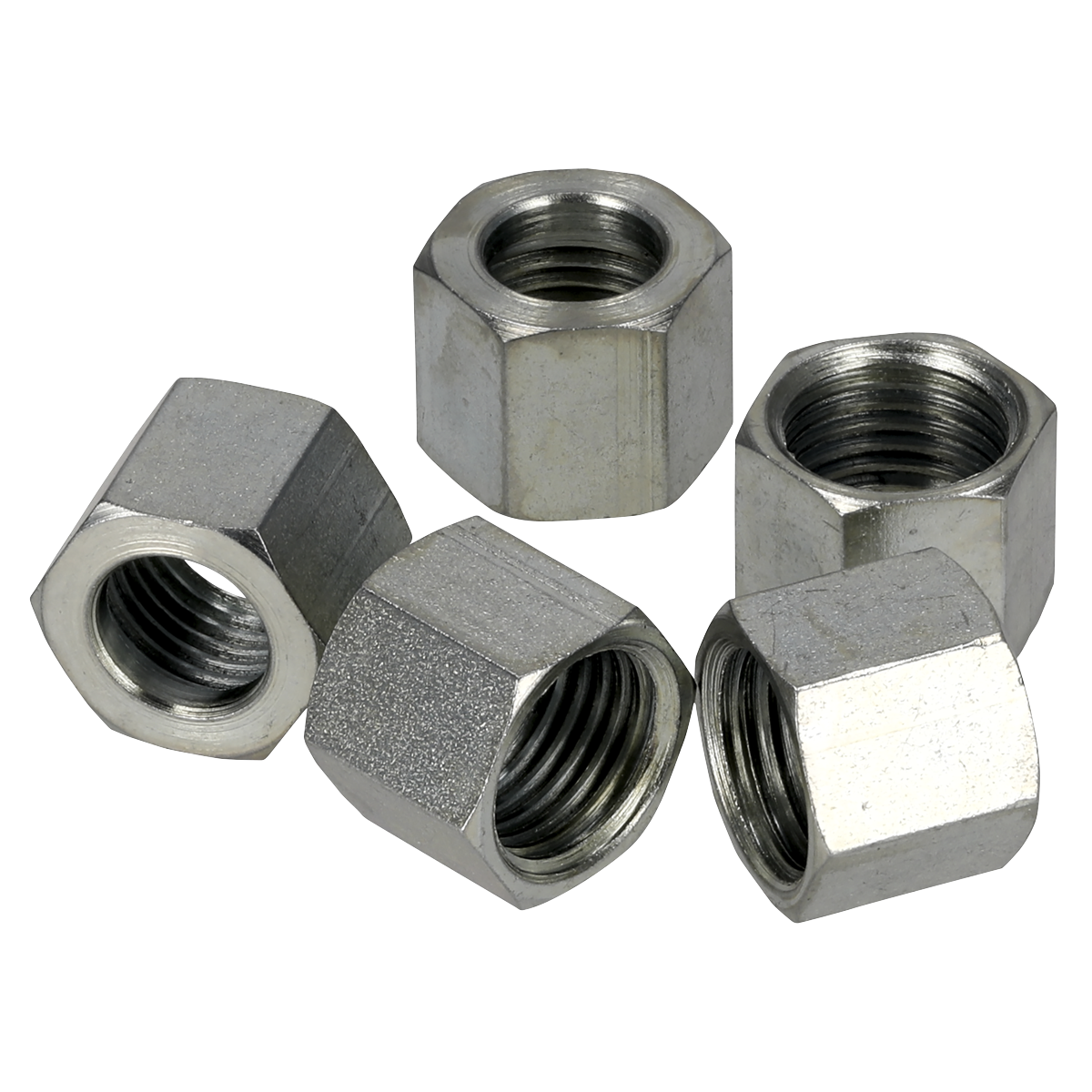 Sealey AC48 PCL Union Nut 1/4"BSPT - Pack of 5 - additional view 6