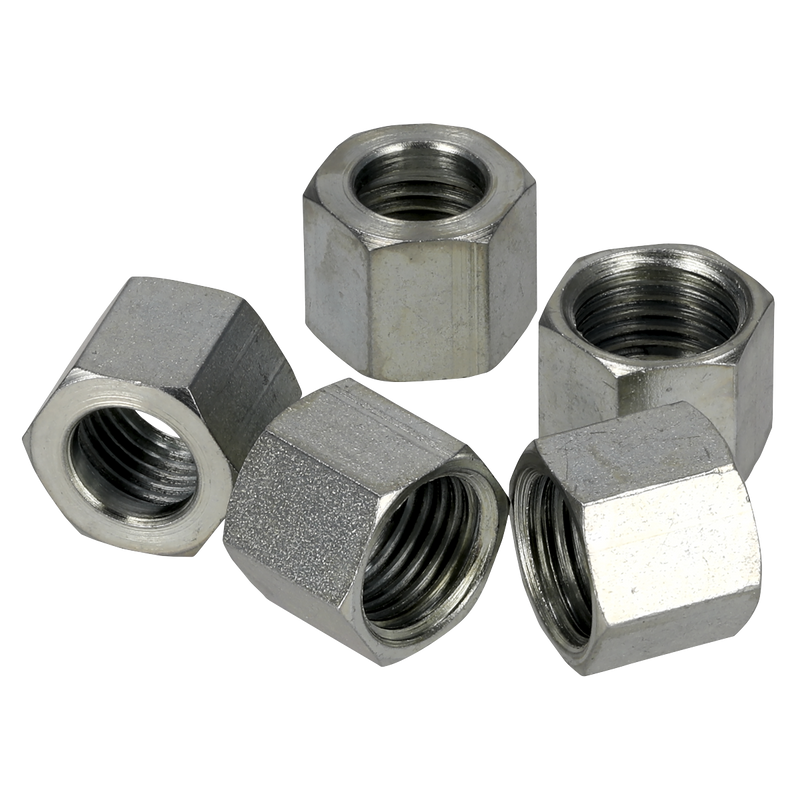 Sealey AC48 PCL Union Nut 1/4"BSPT - Pack of 5 - additional view 6