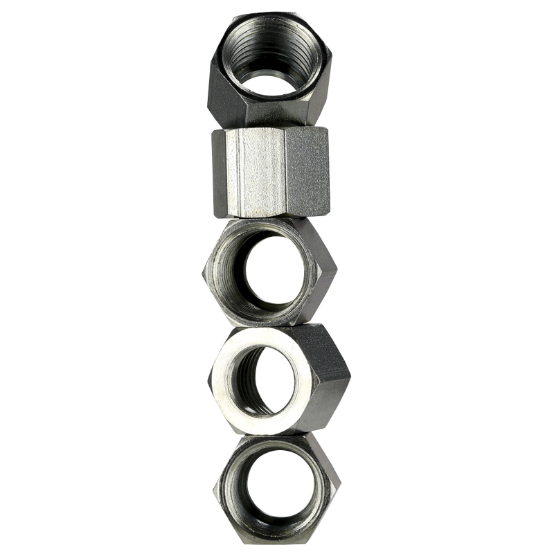 Sealey AC48 PCL Union Nut 1/4"BSPT - Pack of 5 - additional view 4