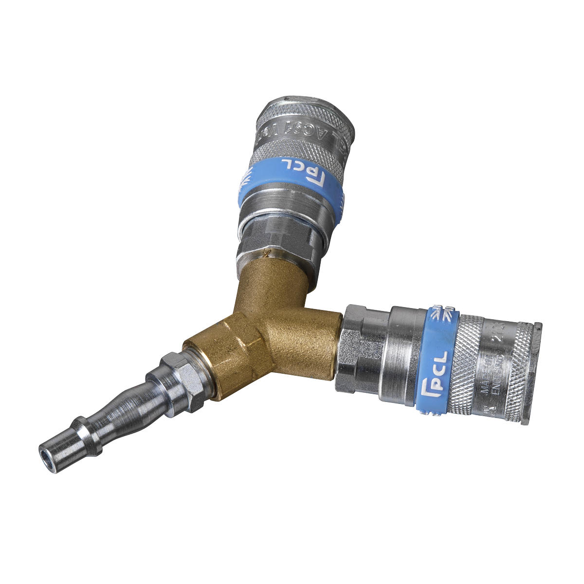 Sealey AC55 PCL Twin Coupling Y-Adaptor - additional view 5