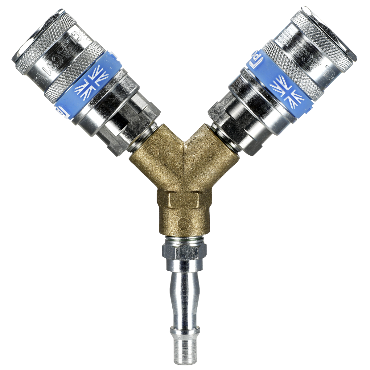 Sealey AC55 PCL Twin Coupling Y-Adaptor - additional view 2