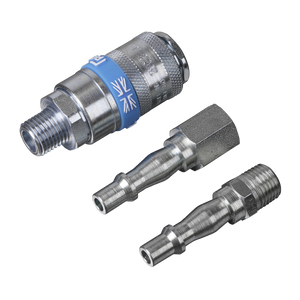 Sealey AC60 PCL Air Tool Coupling Kit 1/4"BSPT 3pc - additional view 7
