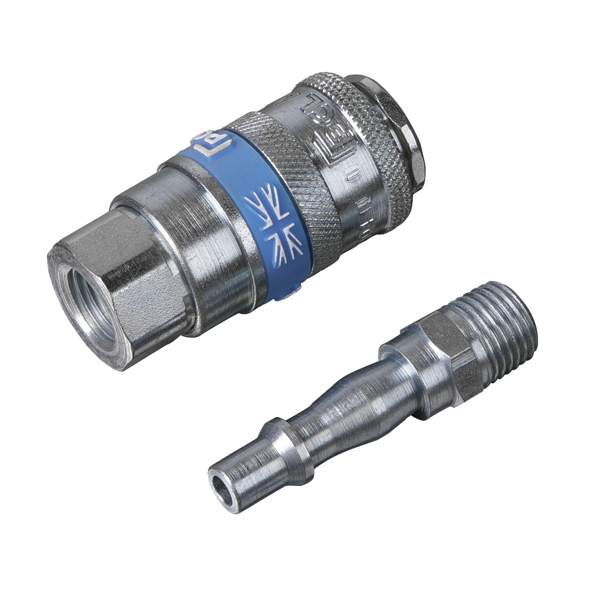 Sealey AC61 PCL Air Tool Coupling Kit 1/4"BSPT 2pc - additional view 6