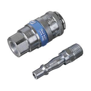 Sealey AC61 PCL Air Tool Coupling Kit 1/4"BSPT 2pc - additional view 6