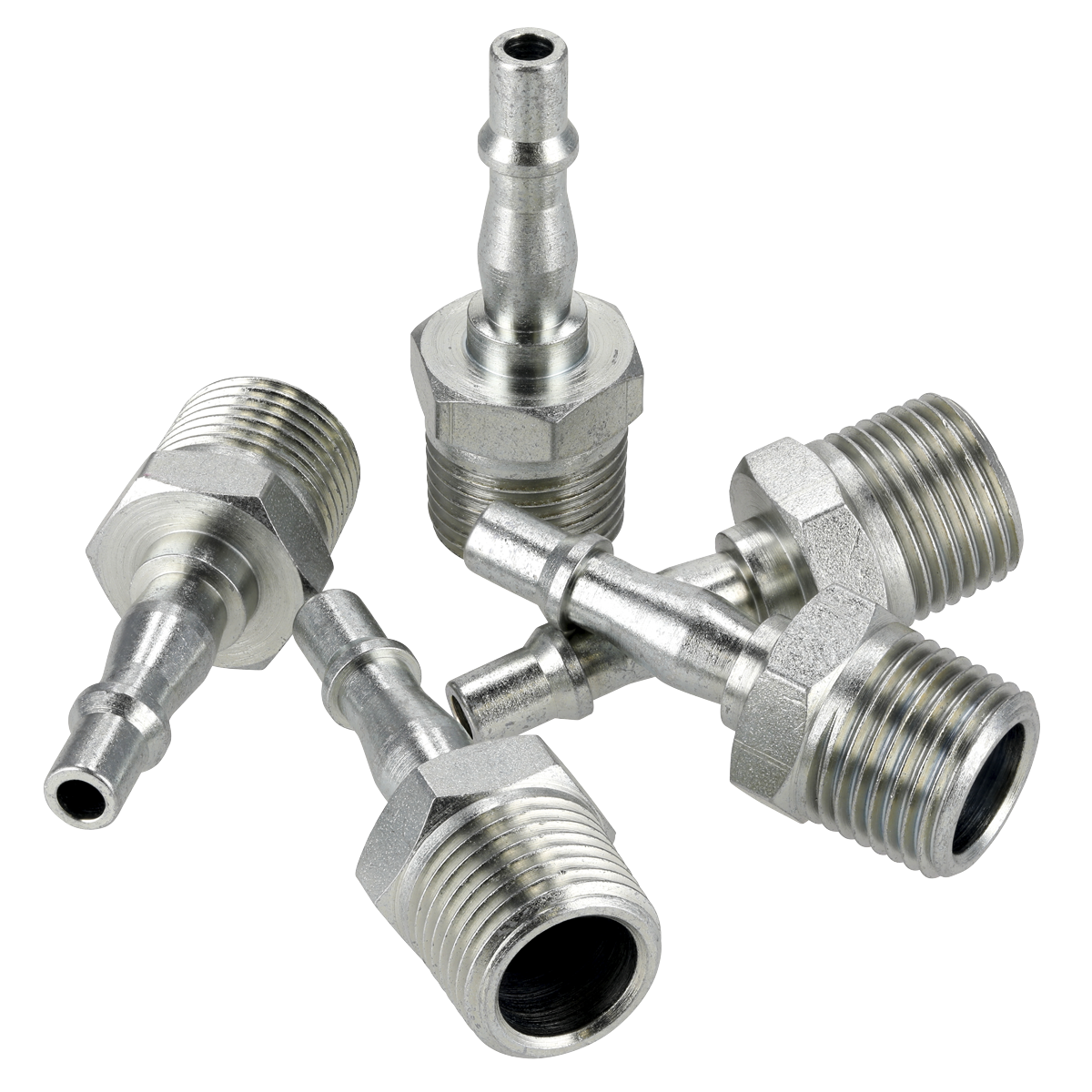 Sealey AC68 PCL Screwed Adaptor Male 1/2"BSPT - Pack of 5 - additional view 4