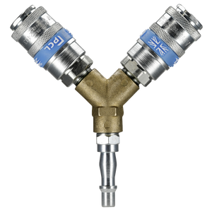 Sealey AC87 PCL Twin Coupling Y-Adaptor - additional view 4