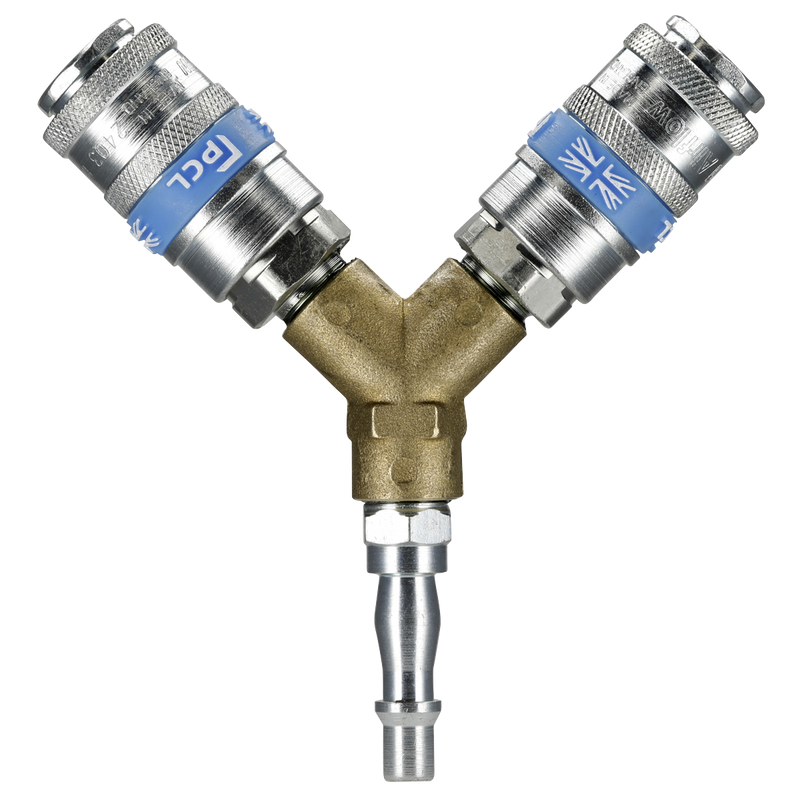 Sealey AC87 PCL Twin Coupling Y-Adaptor - additional view 4