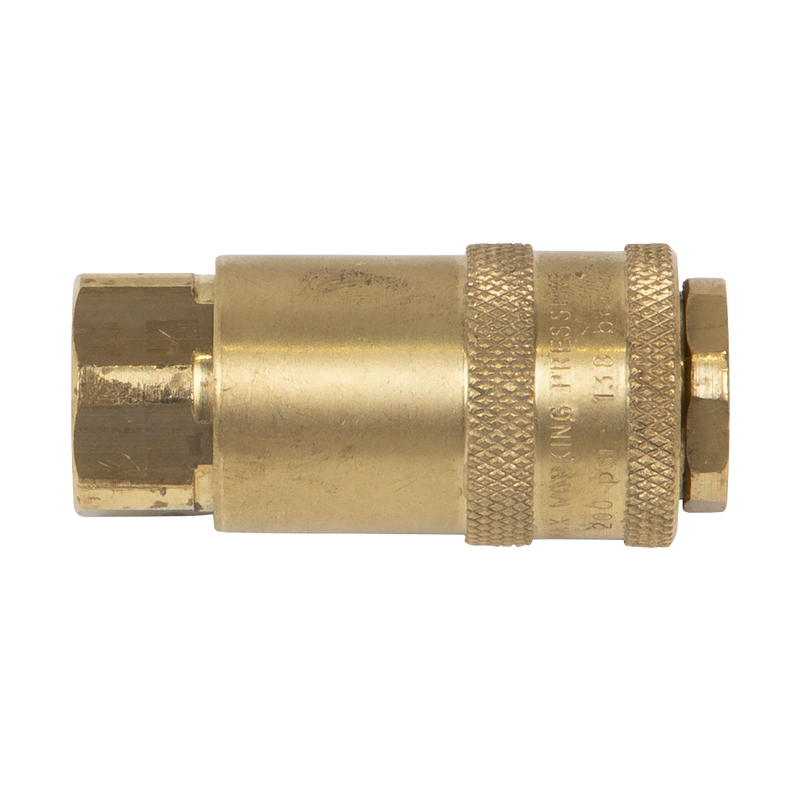 Sealey AC90 PCL Non-Corrodible Coupling Body Female 1/4"BSPT - additional view 3