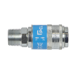 Sealey AC95 PCL Safeflow Safety Coupling Body Male 1/2"BSPT - additional view 7