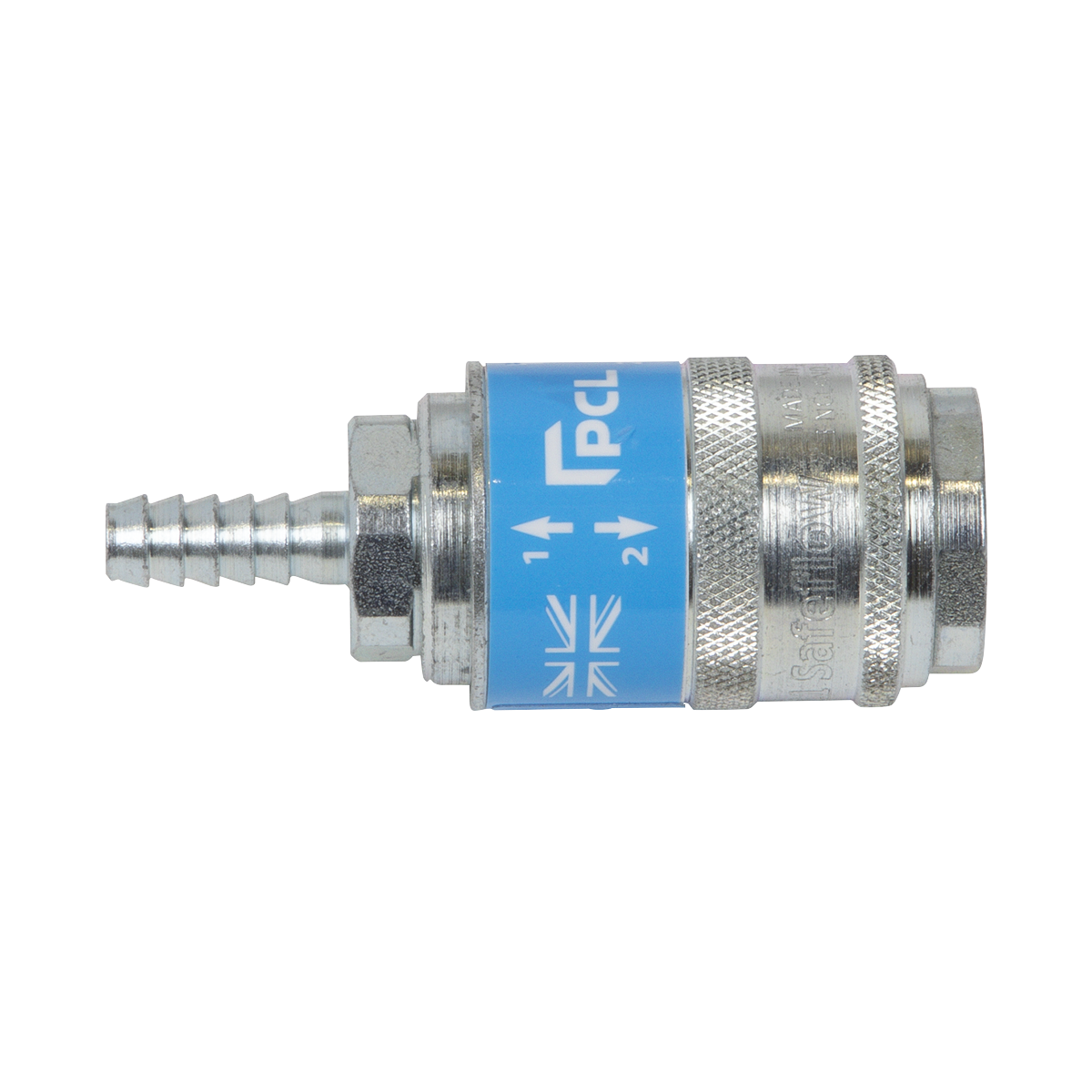 Sealey AC96 PCL Safeflow Safety Coupling Body Tailpiece for 1/4" Hose - additional view 3