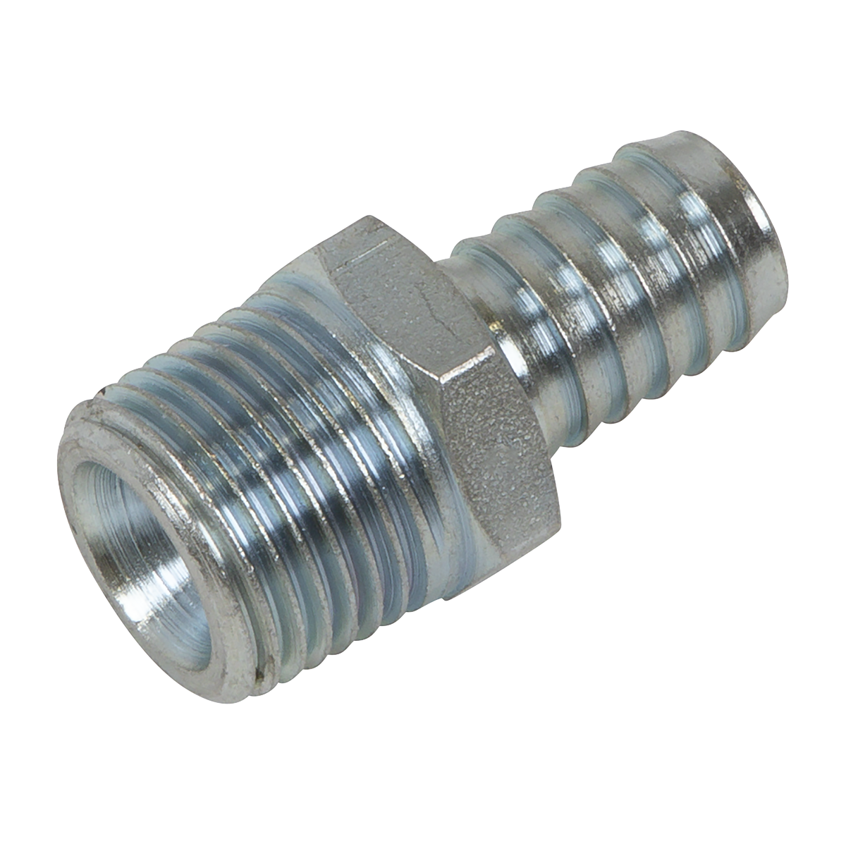 Sealey AC99 PCL Screwed Tailpiece Male 1/2"BSPT - 1/2" Hose - Pack of 2 - additional view 2