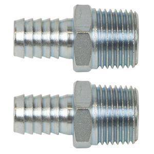 Sealey AC99 PCL Screwed Tailpiece Male 1/2"BSPT - 1/2" Hose - Pack of 2 - additional view 7