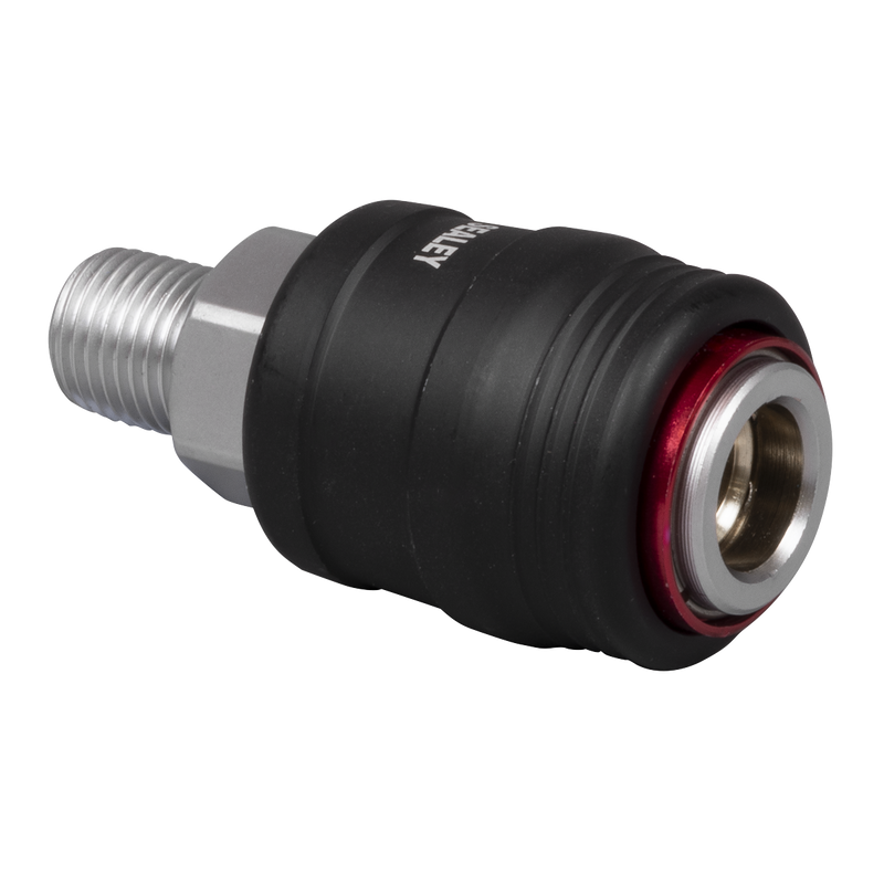 Sealey ACH01 High Flow Coupling Body Male 1/4"BSPT - additional view 2