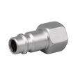 Sealey ACH18 High Flow Screwed Adaptor Female 1/4"BSPT - Pack of 5