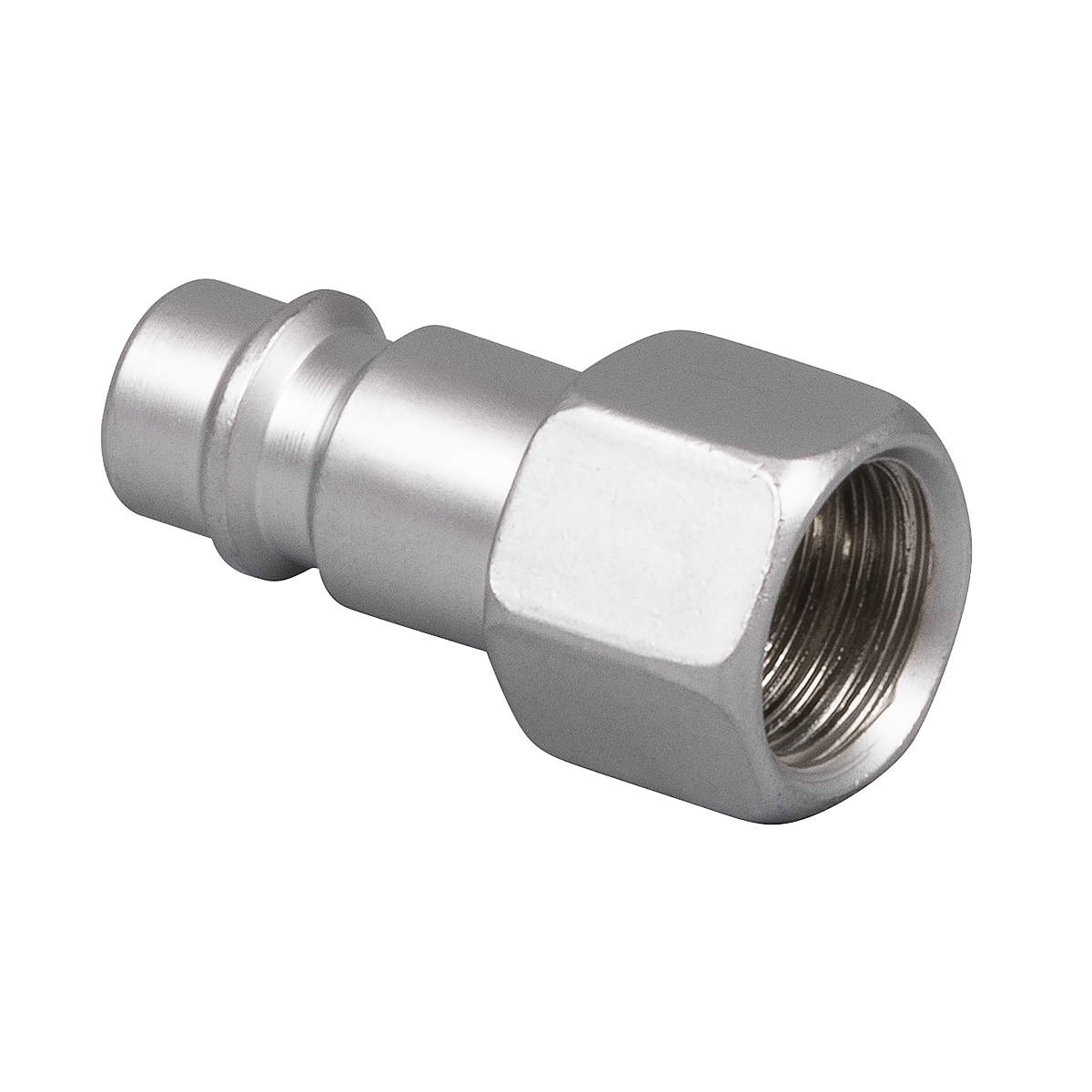 Sealey ACH18 High Flow Screwed Adaptor Female 1/4"BSPT - Pack of 5 - additional view 2
