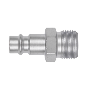 Sealey ACH19 High Flow Screwed Adaptor Male 3/8"BSPT - Pack of 5 - additional view 3