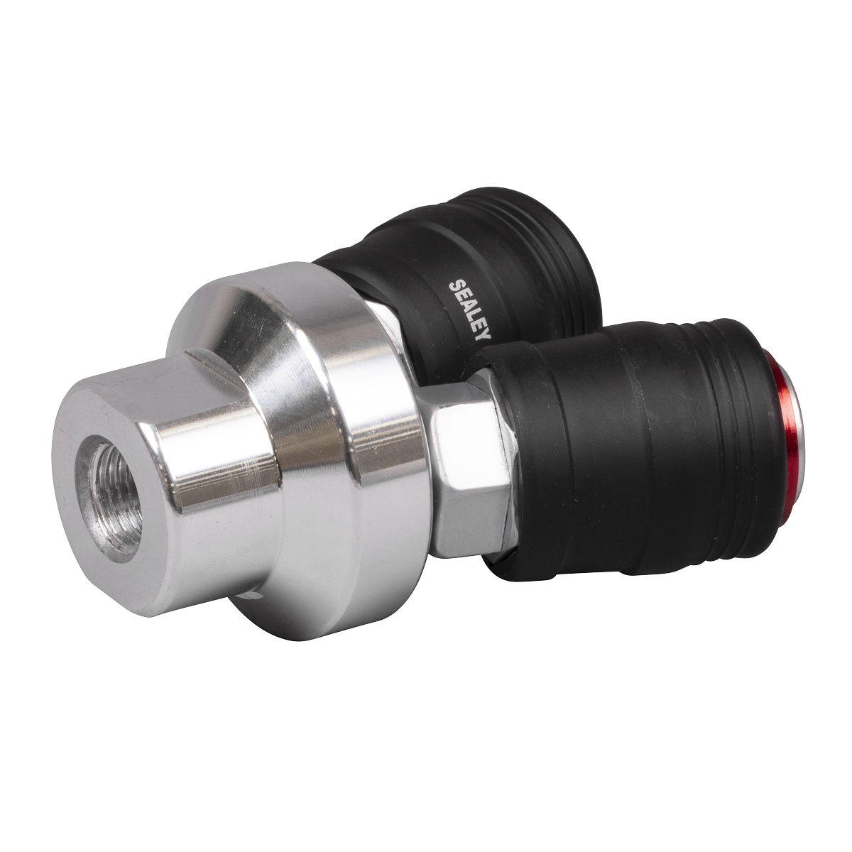 Sealey ACH55 High Flow Twin Coupling Body Female Thread 1/4"BSPT