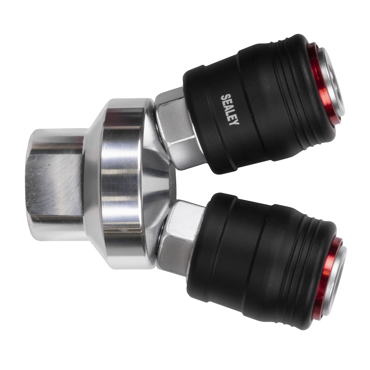 Sealey ACH55 High Flow Twin Coupling Body Female Thread 1/4"BSPT - additional view 3