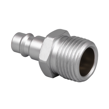 Sealey ACH68 High Flow Screwed Adaptor Male 1/2"BSPT - Pack of 5 - additional view 2