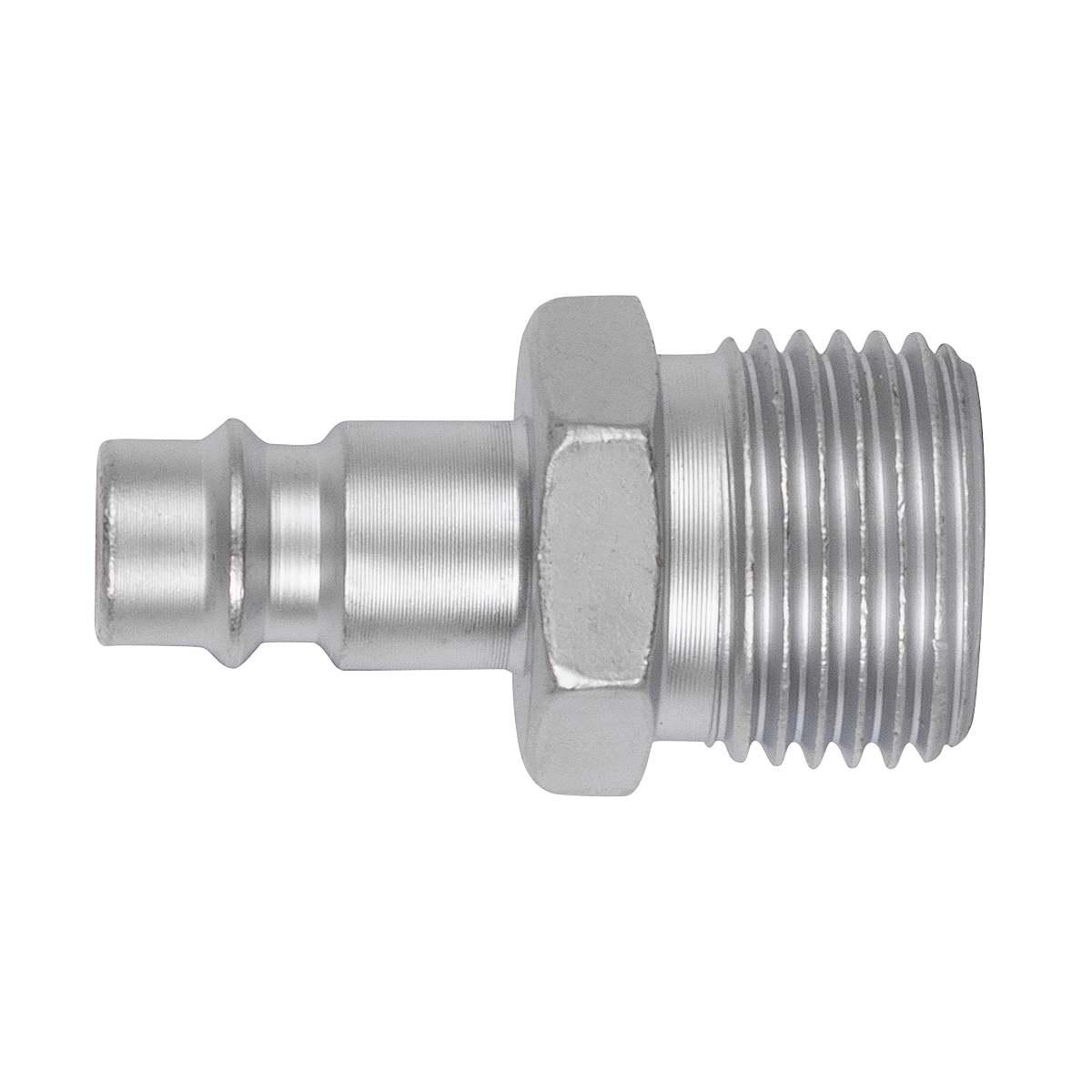Sealey ACH68 High Flow Screwed Adaptor Male 1/2"BSPT - Pack of 5 - additional view 3