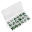 Sealey ACOR225 Rubber O-Ring Air Conditioning Assortment 225pc