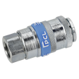 Sealey ACP13 PCL Coupling Body Female 1/4"BSPT - Pack of 5