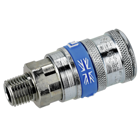 Sealey ACP16 PCL Coupling Body Male 1/4"BSPT - Pack of 5 - additional view 2
