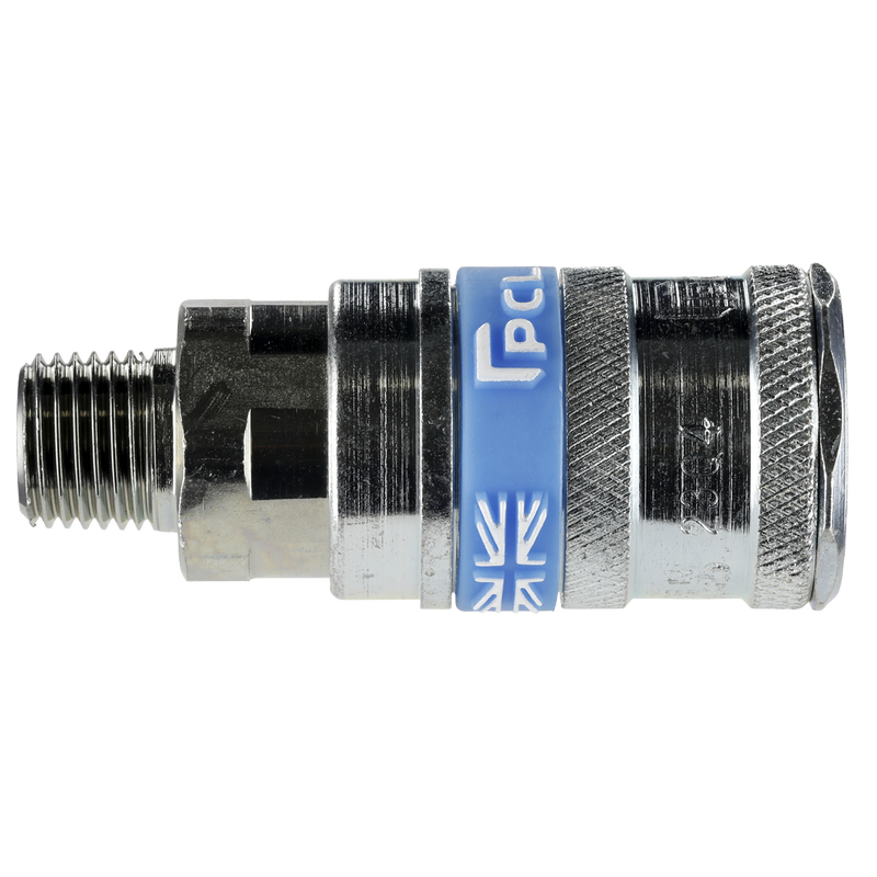 Sealey ACP16 PCL Coupling Body Male 1/4"BSPT - Pack of 5 - additional view 5