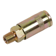 Sealey ACX01BP Coupling Body Male 1/4"BSPT - Pack of 25