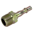 Sealey ACX68 Screwed Adaptor Male 1/2"BSPT - Pack of 5