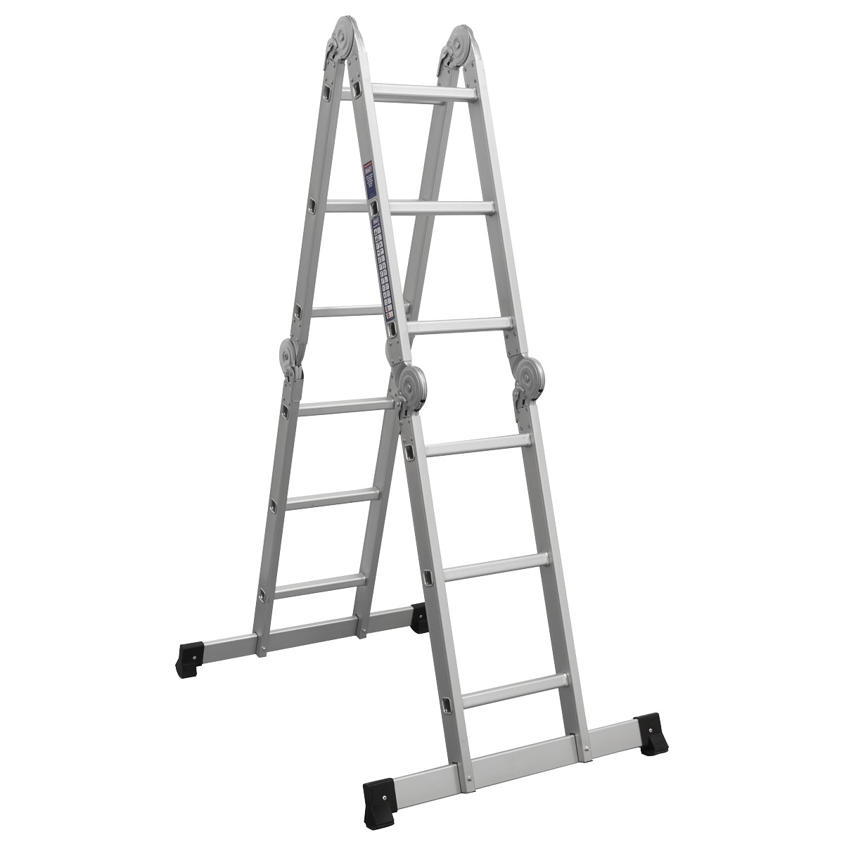 Sealey AFPL1 4-Way Aluminium Folding Platform Ladder - EN 131 - additional view 9