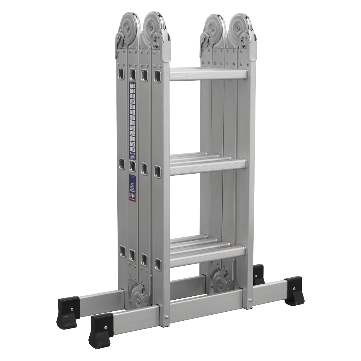 Sealey AFPL1 4-Way Aluminium Folding Platform Ladder - EN 131 - additional view 11