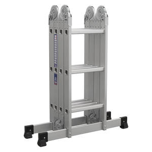 Sealey AFPL1 4-Way Aluminium Folding Platform Ladder - EN 131 - additional view 11