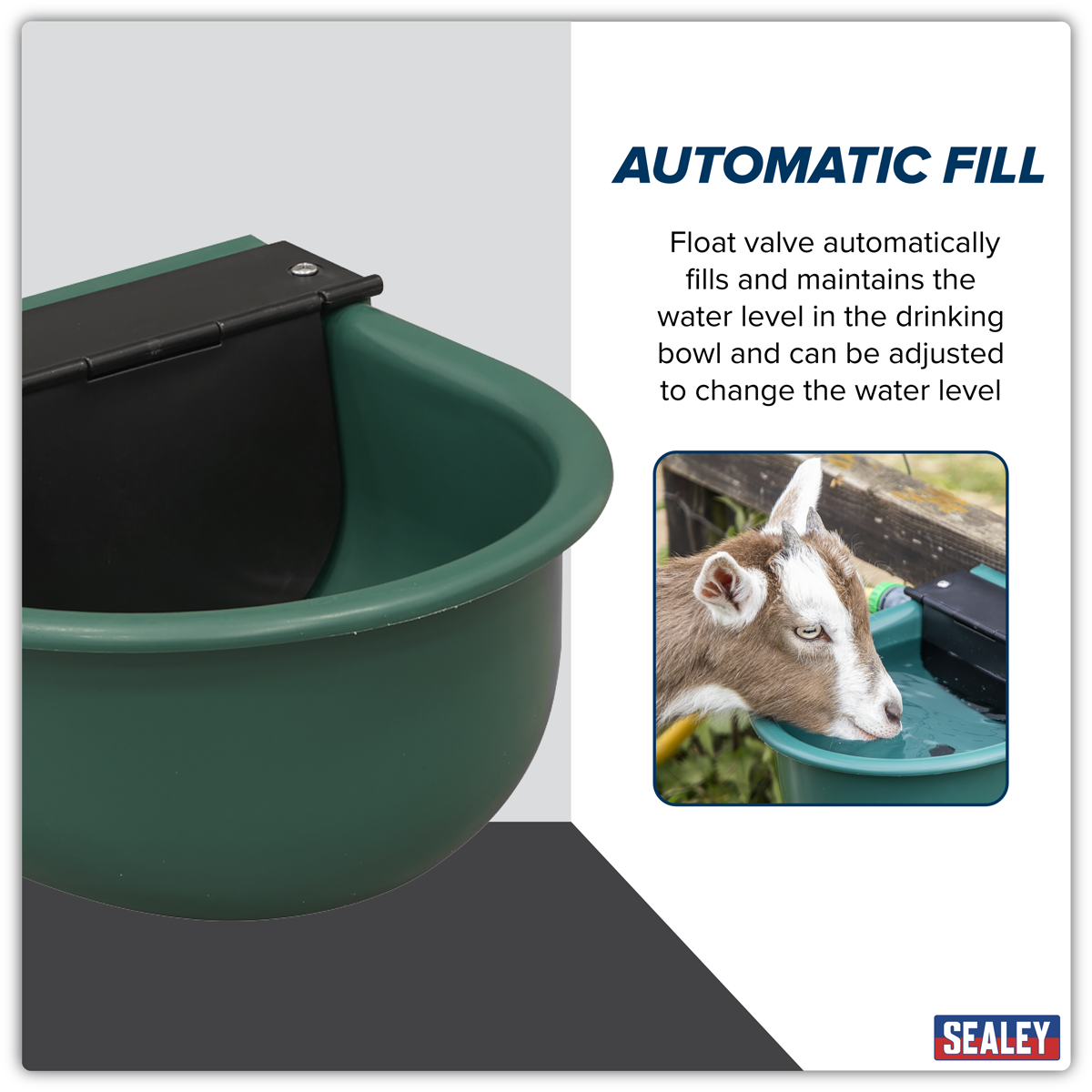 Sealey AFT01 Automatic Cattle Drinking Bowl 4L - additional view 5