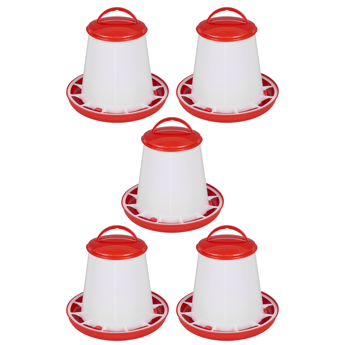 Sealey AFT025 Poultry Feeder 1.5kg - Pack of 5