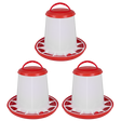 Sealey AFT033 Poultry Feeder 3kg - Pack of 3