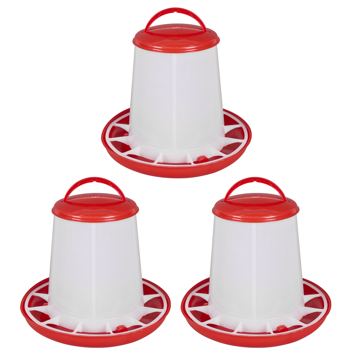 Sealey AFT033 Poultry Feeder 3kg - Pack of 3